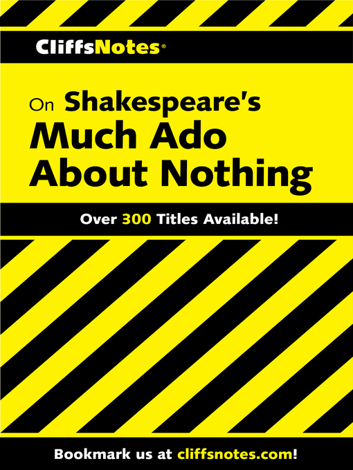 Title details for CliffsNotes on Shakespeare's Much Ado About Nothing by Richard O Peterson - Available